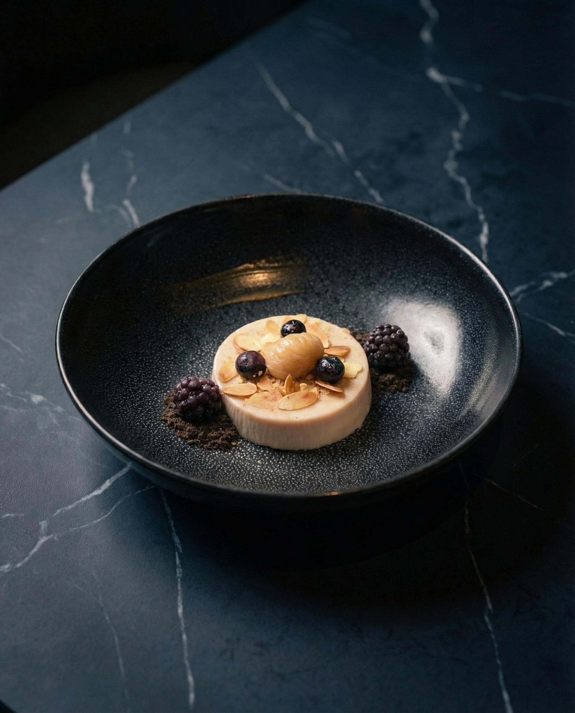 Chestnut Panna Cotta