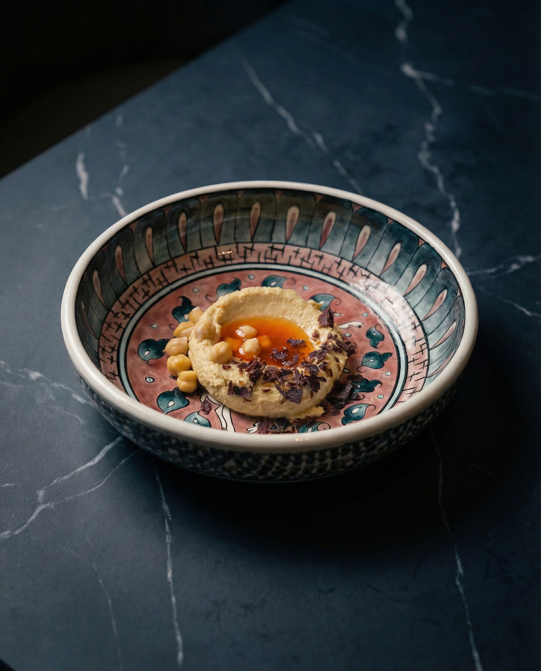 Crispy Pastrami Hummus